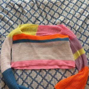 Colorful Crochet Top